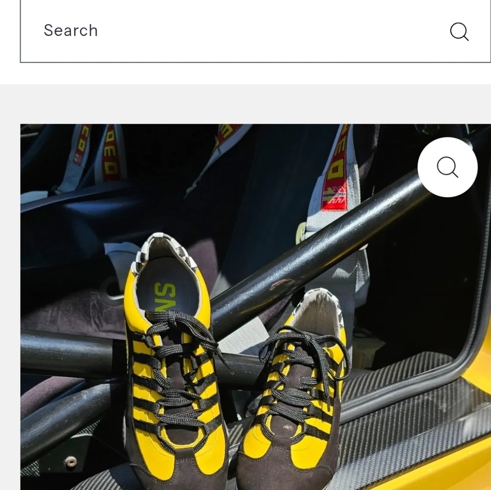 GrandPrix Original USA Yellow and Black Men's Sneakers NWOT - Picture 6 of 9